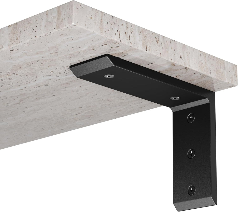 NEODROP 2-Pack 8 Inch Countertop Support Brackets, Heavy Duty L Brackets for ...