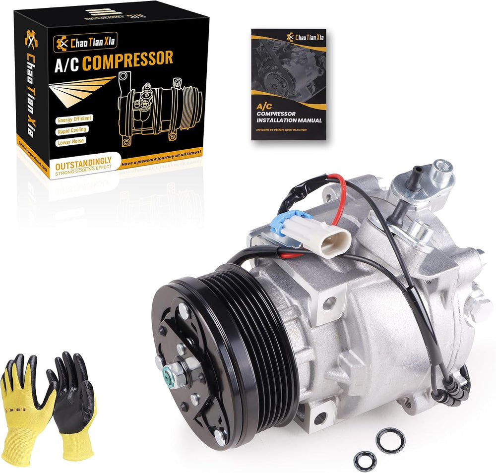 Air Conditioner AC Compressor with 6PK Clutch