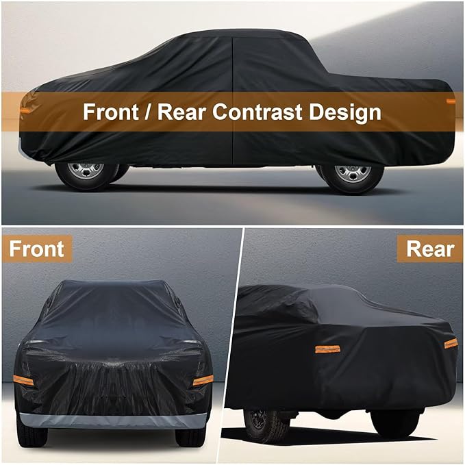 Kayme Truck Cover Custom Fit GMC Canyon Extended/Crew Cab Short Bed. Full