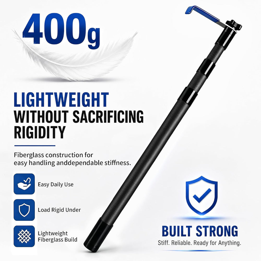 Ultra-Light 0.9 lb Fiberglass Truck Bed Cargo Grabber