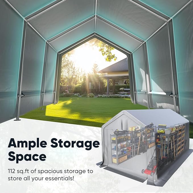 Quictent Heavy Duty 10x15FT Carport Shelter