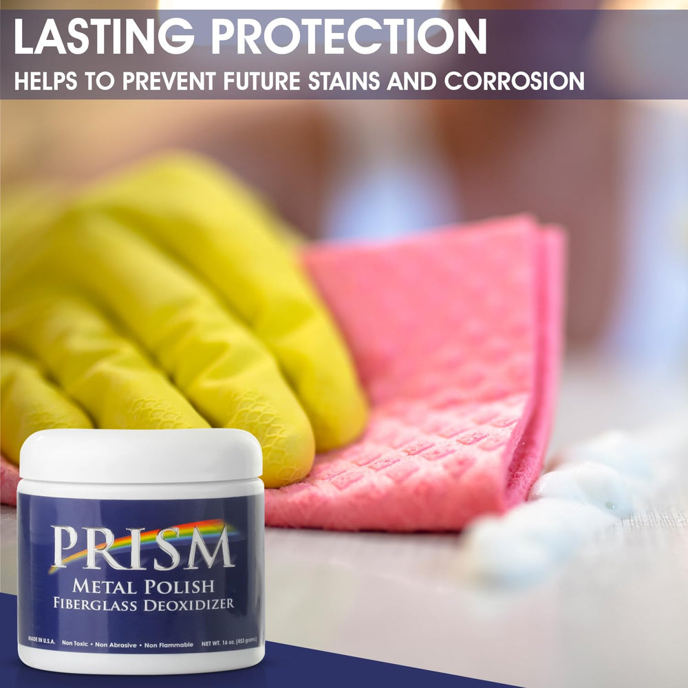 Prism Polish Metal Polish - 16 Ounce: Achieve a Safe, Lasting Shine, and Rust...