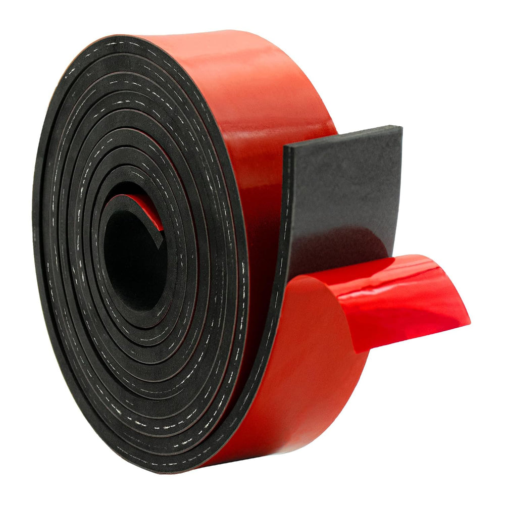 DOBTIM Adhesive Reinforced Solid Rubber Sheets, Rolls & Strips Cloth Inse...