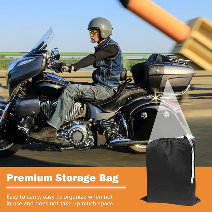 Motorcycle Cover, with Vents Dirt Bike Cover,