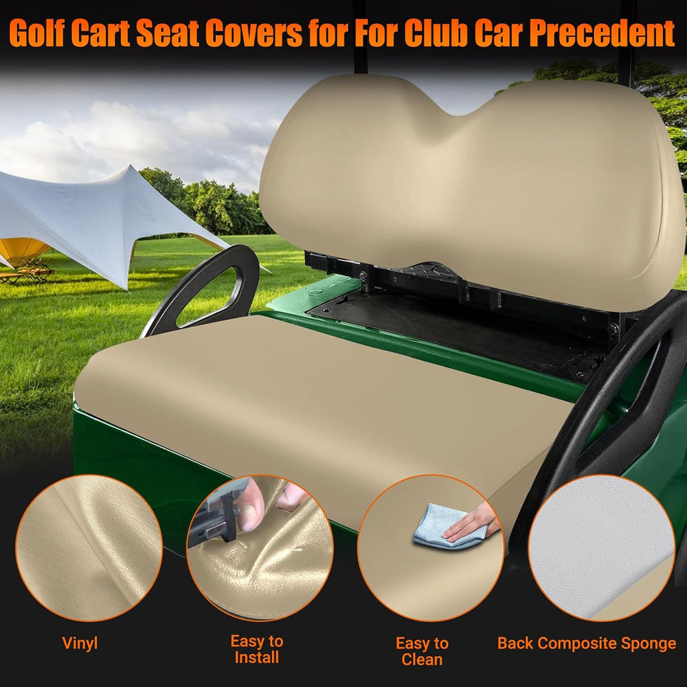Golf Cart Front Seat Cover Replacement for Club Car Precedent 2004+