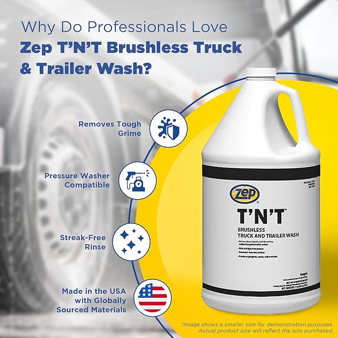 Zep Brushless T'N'T Truck and Trailer Wash