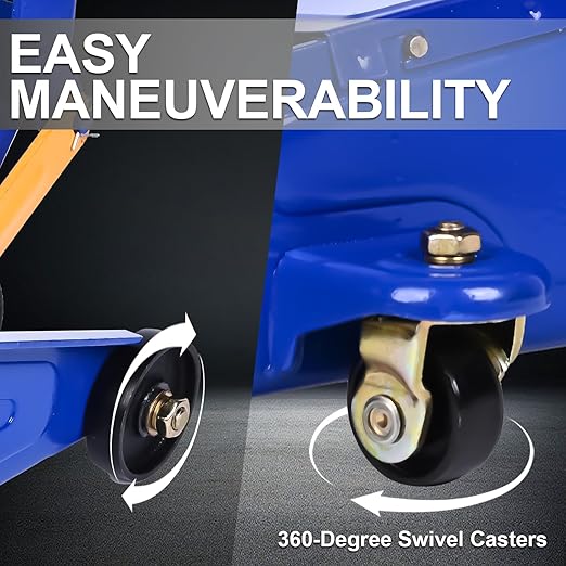 Hydraulic Floor Jack, 2 Ton Portable Car Jack Lift