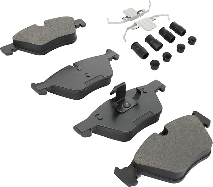 Premium Semi-Metallic Front Brake Pads Compatible