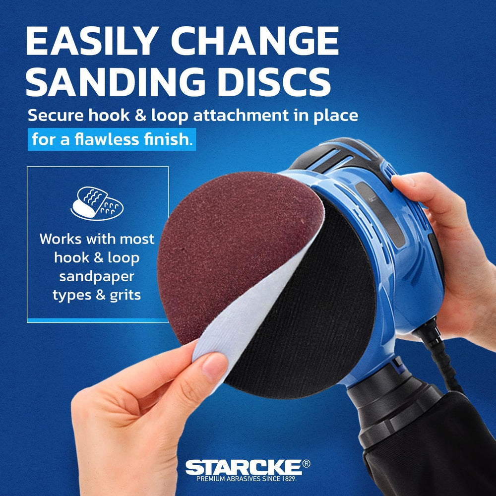 6 Inch PSA to Hook & Loop Conversion Pads 3-Pack No Hole