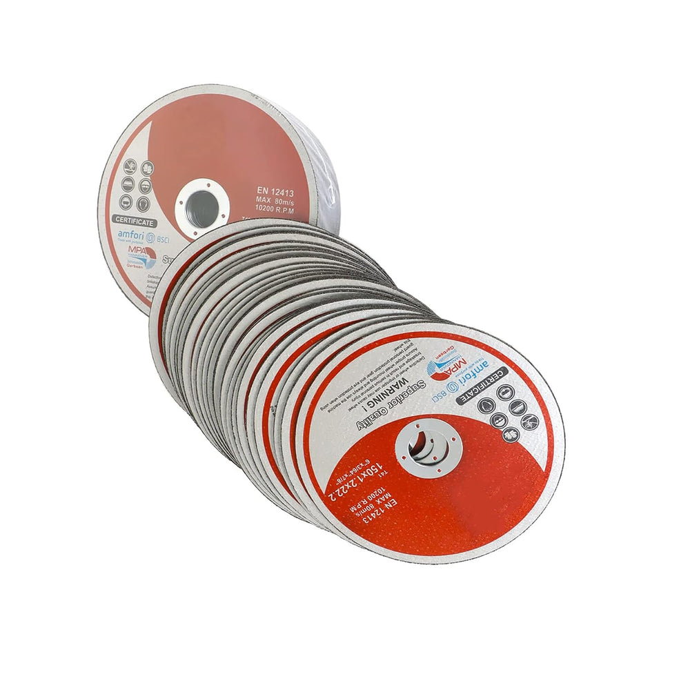 WFLNHB 50 Pack 6 Inch Cut Off Wheels for Metal and Stainless Steel Cutting Di...