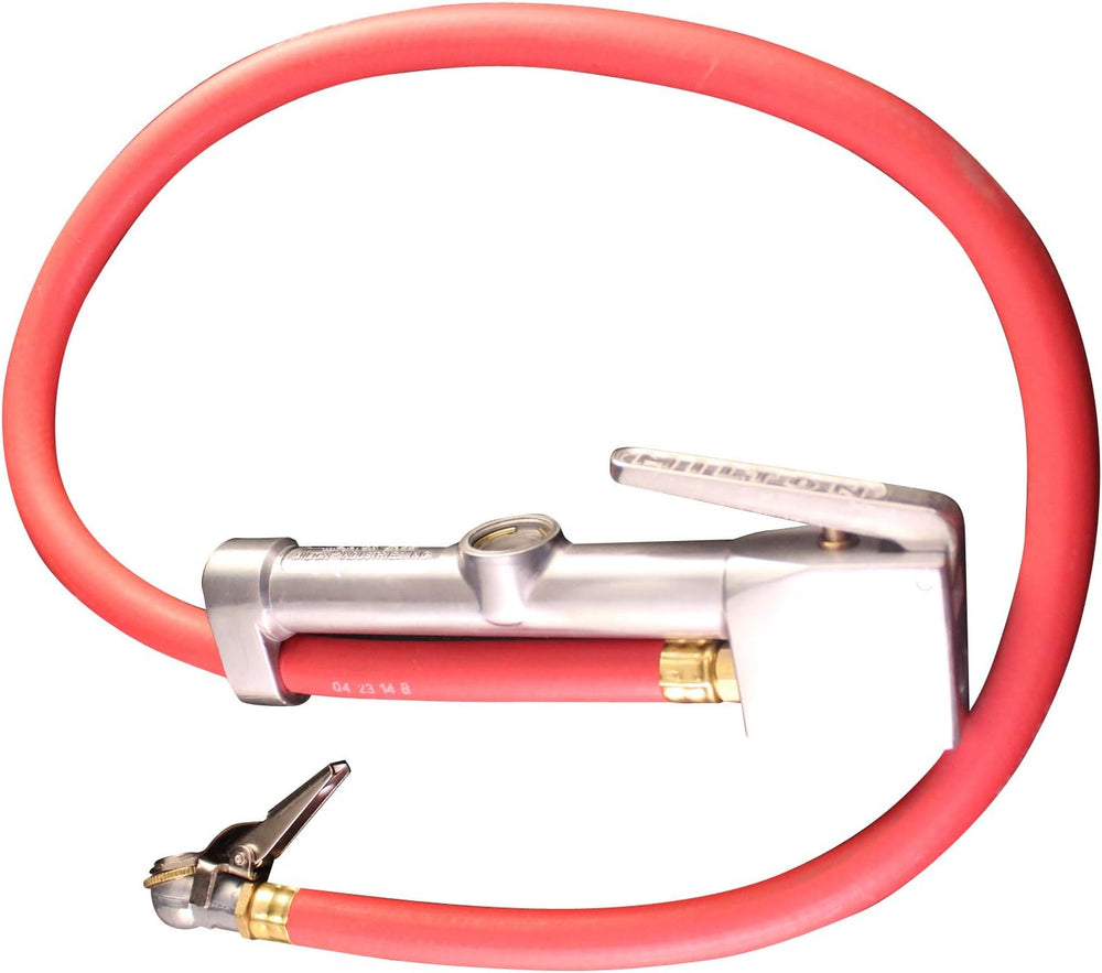 Service Station Tire Inflator, Air Pressure Gauge, Single Head Air Chuck, 3&#...
