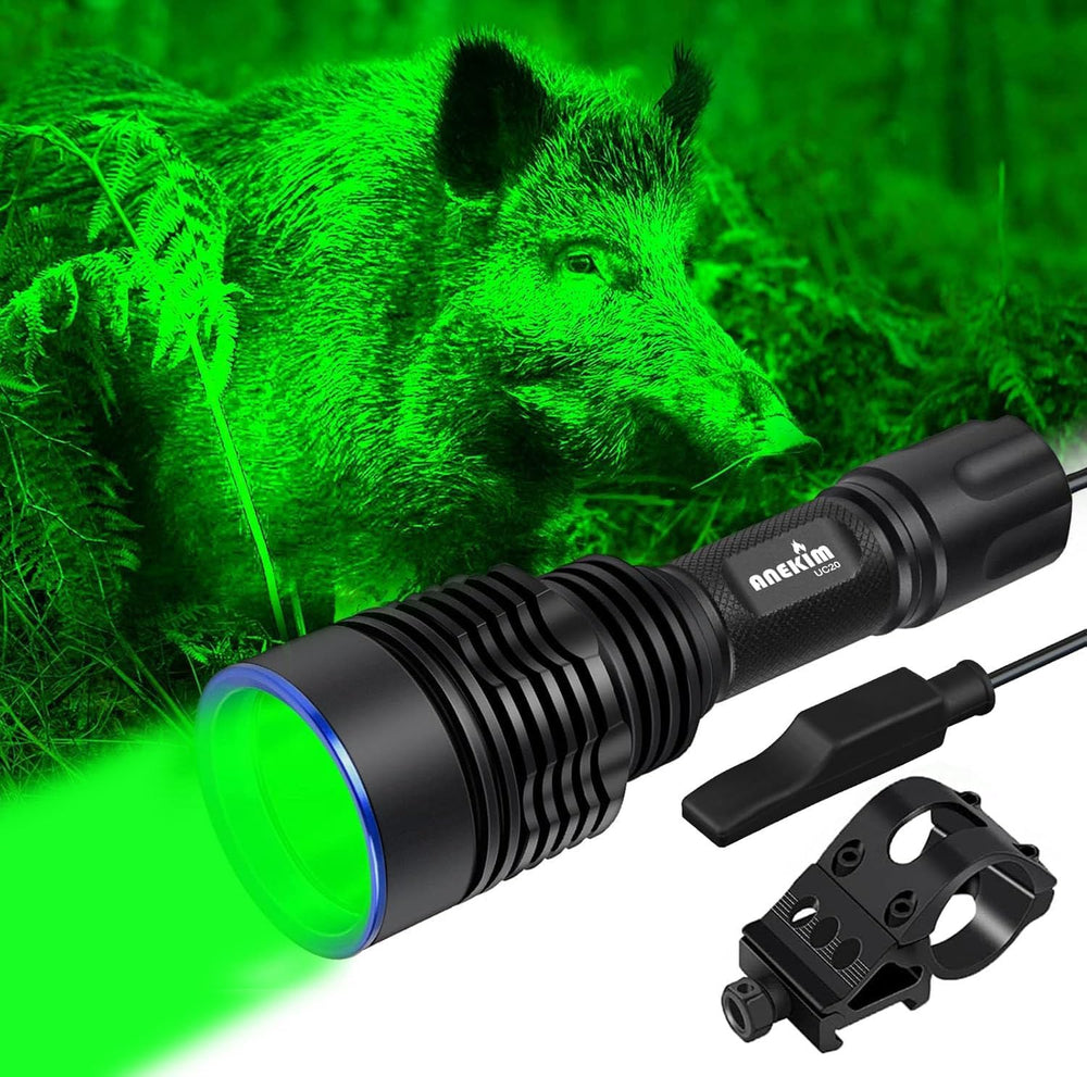 UC20 Green Hunting Light Flashlight kit
