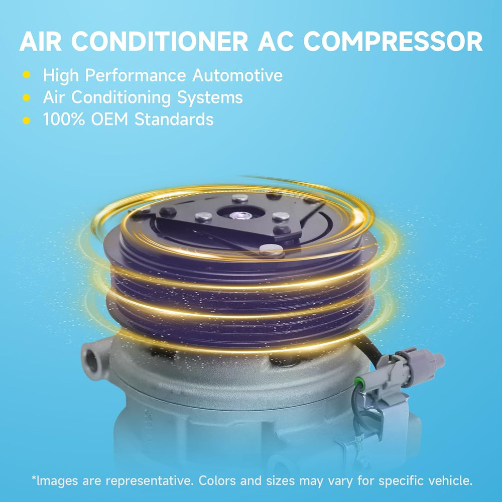Rayten 158356 CO11293C Air Conditioner AC Compressor with Clutch 7ZSB16