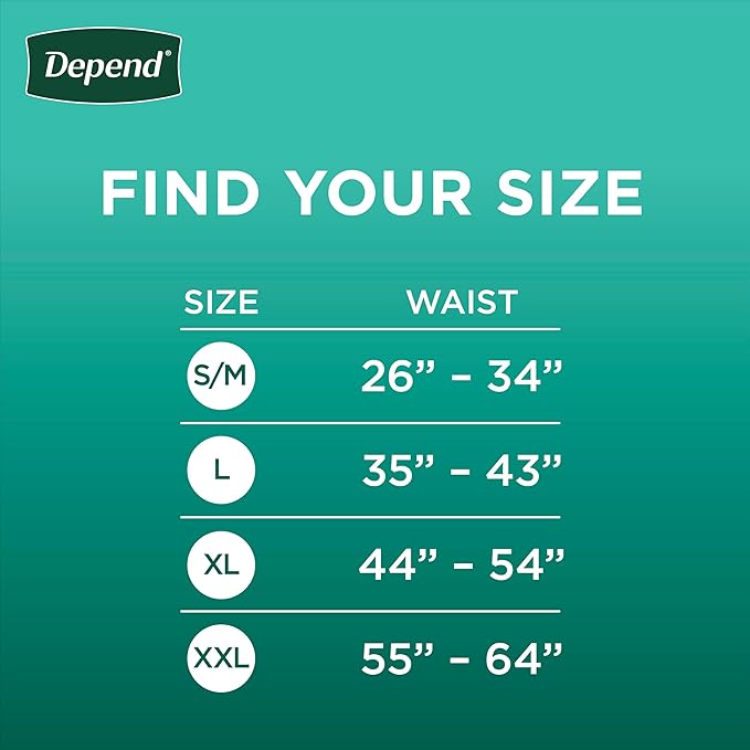 Depend Fresh Protection Adult Incontinence Underwear (68 Count)