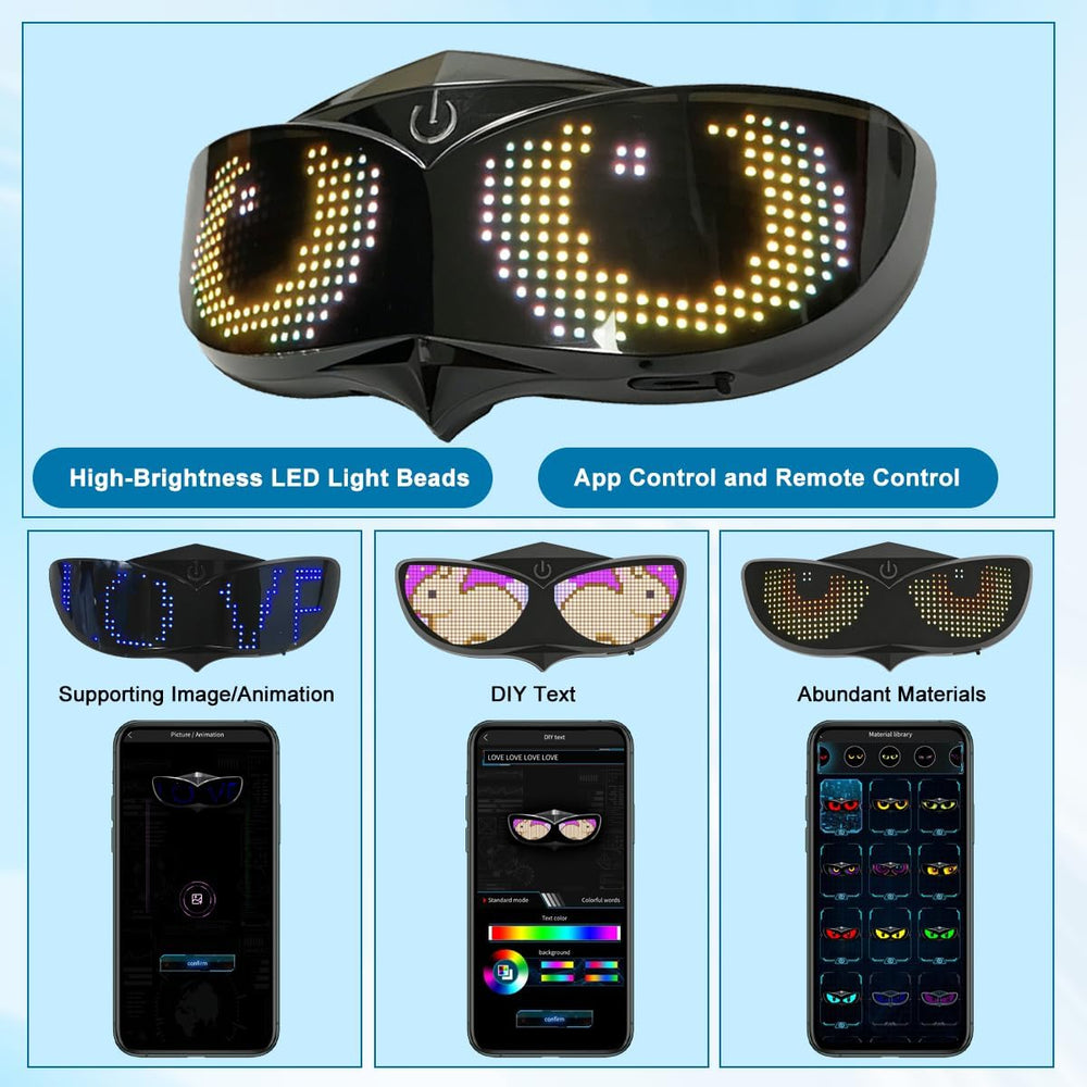 Crelander LED Helmet Light, App Controlled Smart Motorcycle Helmet Light, Wat...