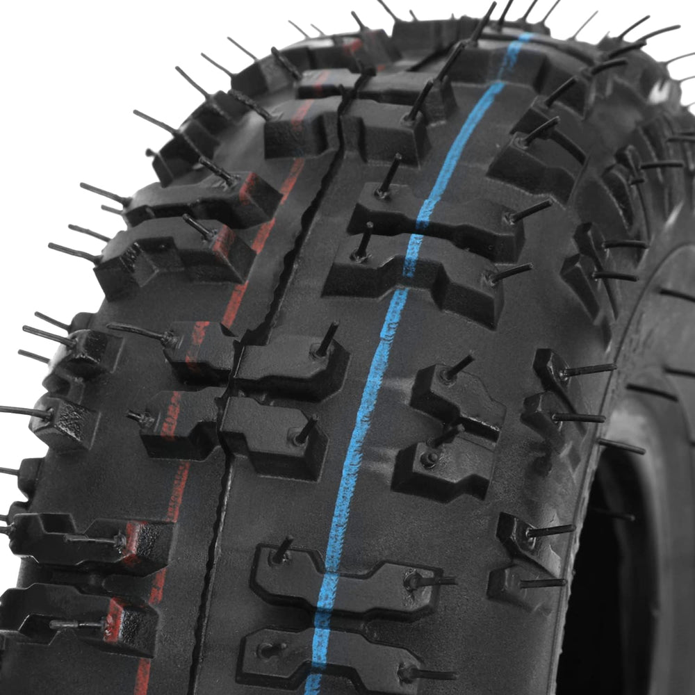 GREHUA 4.10-4 4.10/3.50-4 410/350-4 Tire and Inner Tube Replacement for Go Ka...
