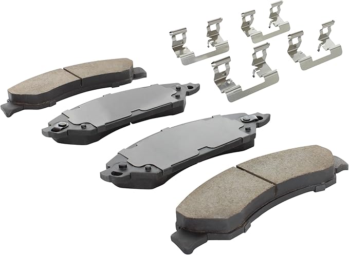 Premium Ceramic Front Brake Pads Compatible