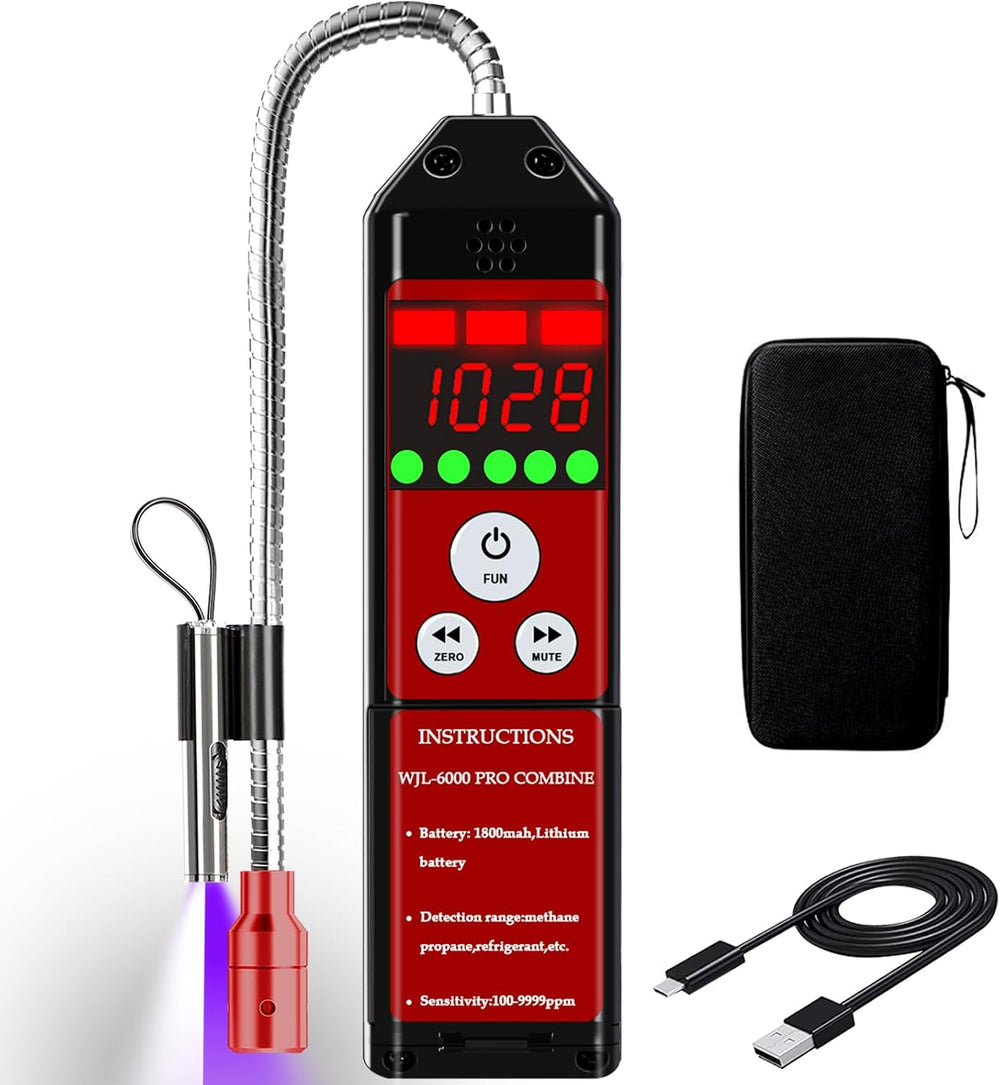WJL-6000PRO Combine Refrigerant Leak Detector Gas Detector for HVAC