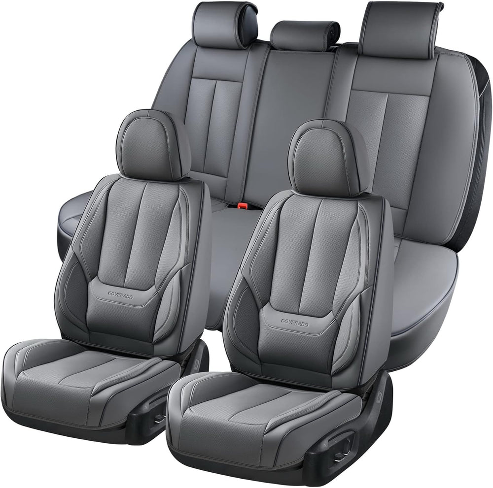 Coverado Car Seat Covers Full Set, Seat Covers for Cars, Car Seat Covers Fron...