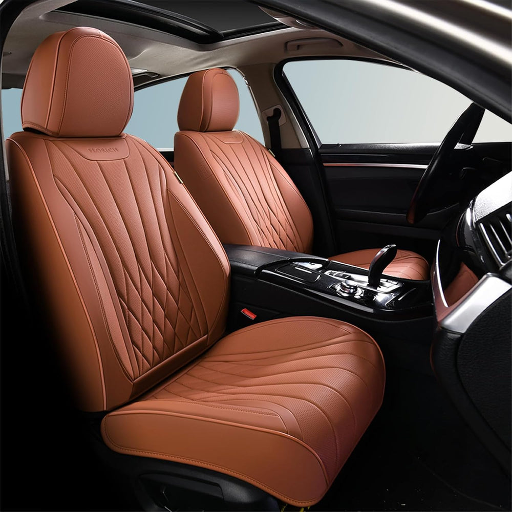 Premium Leather Car Seat Covers, Automotive Seat Covers Universal Fit Most Ve...