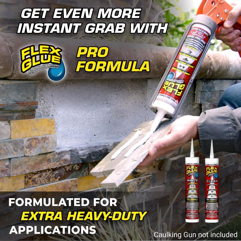 Flex Glue MAX, Super Strong, Rubberized Waterproof Adhesive, Works Underwater...