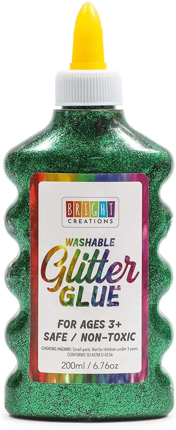 Bright Creations Glitter Glue Variety Pack (8 Colors, 6.8oz (8ct))