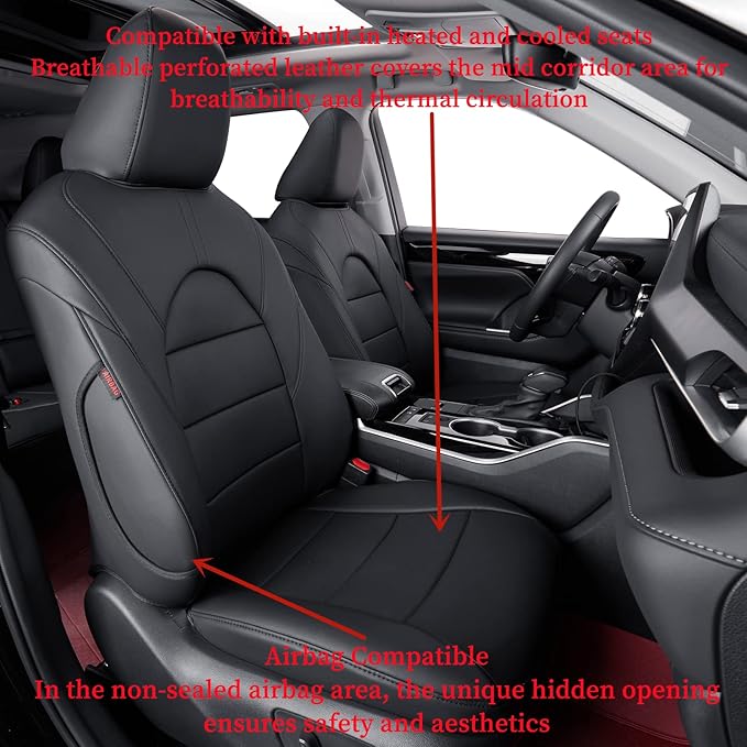 coverdream Camry Seat Covers Custom Fit
