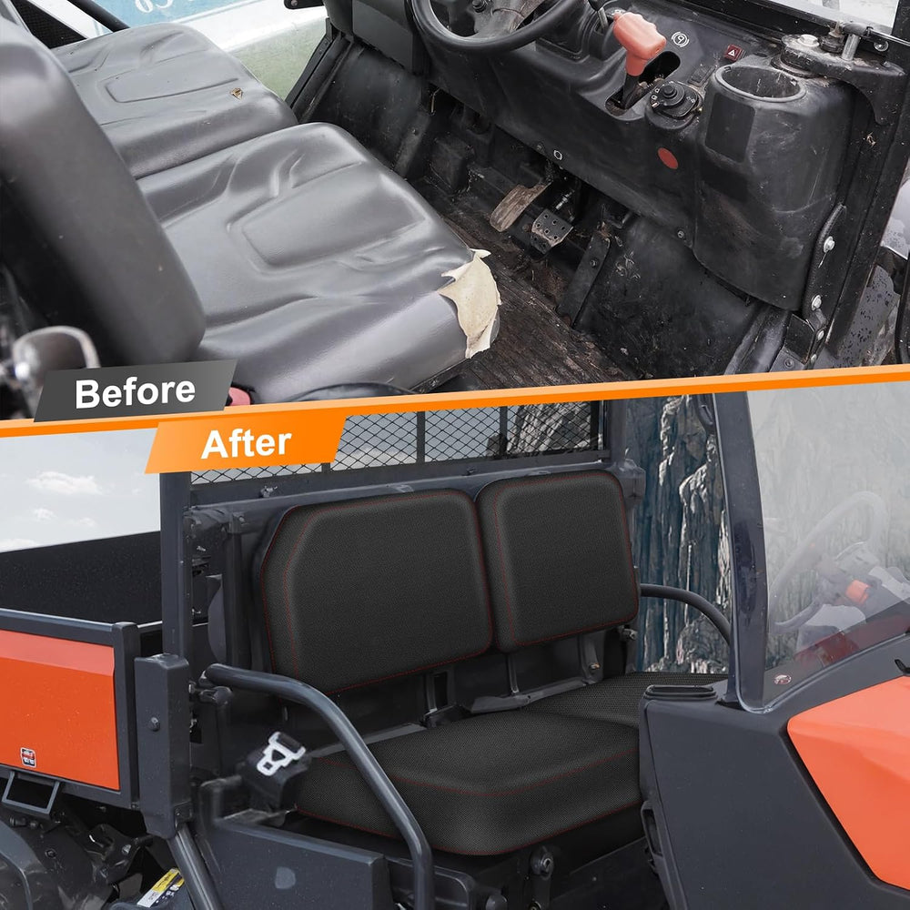 BORDAN RTV Waterproof Seat Cover for Kubota RTV X900 X1120D 2014-2021, 1680D ...