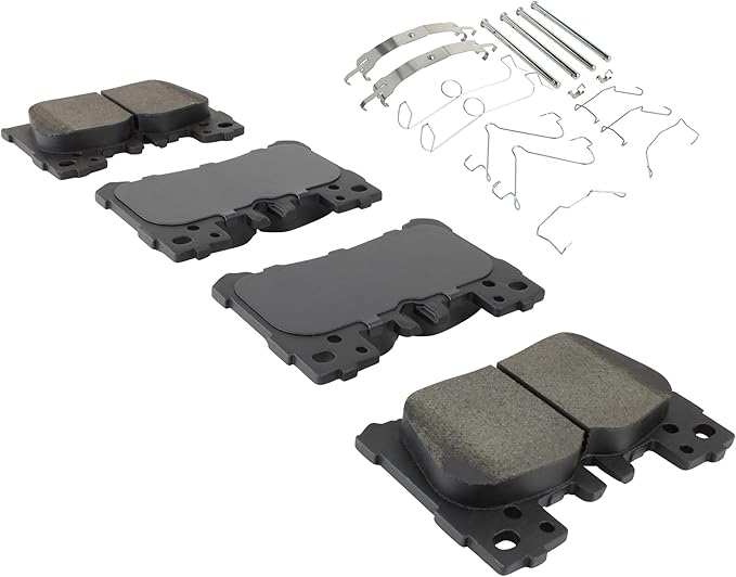 Premium Ceramic Rear Brake Pads Replacement