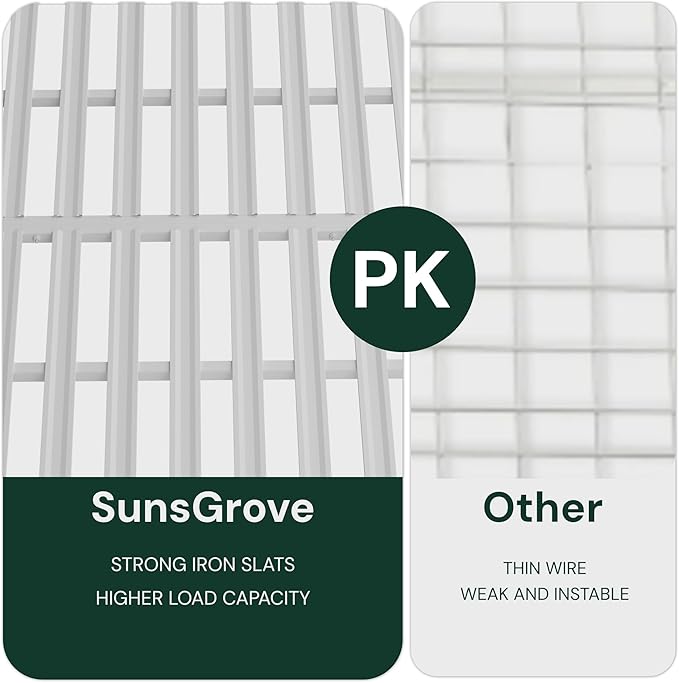 SunsGrove 3x8 Garage Storage Overhead Rack Organization, Adjustable Ceiling (...