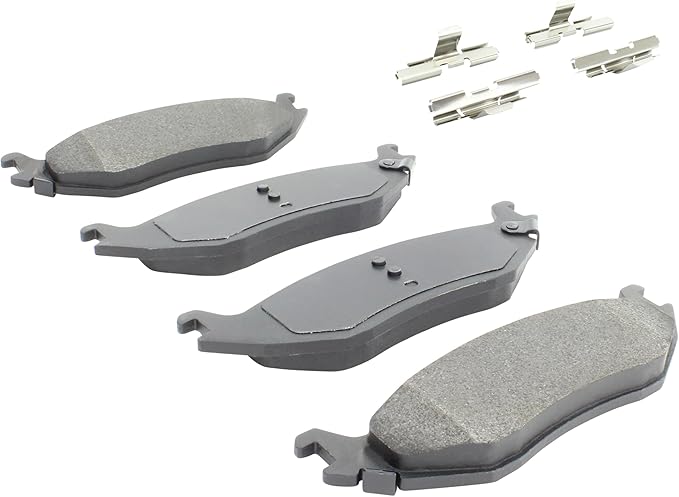 Premium Semi-Metallic Rear Brake Pads Compatible