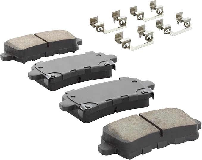 Premium Ceramic Rear Brake Pads Compatible