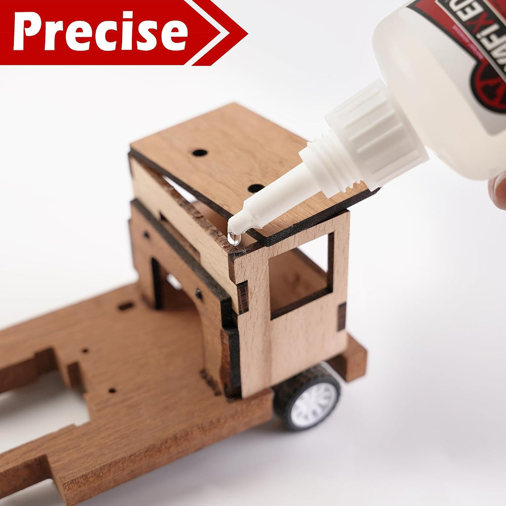 Super Glue Kit, 6 oz CA Glue for Repair (Thick, Medium-Thick, Medium, Thin)