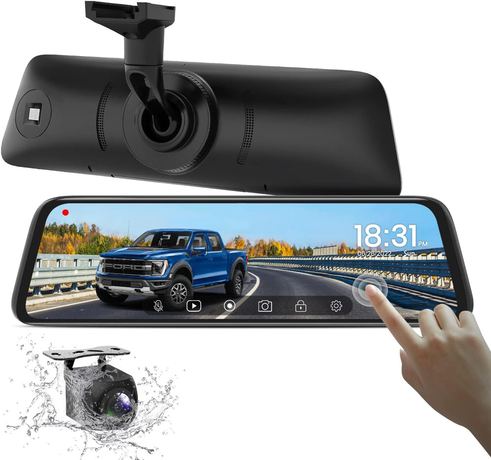 AUTO-VOX OEM Rear View Mirror Camera with 9.35''1080P Monitor