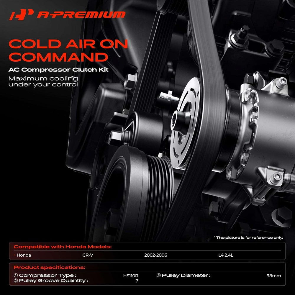 A-Premium Air Conditioner AC Compressor Clutch Kit