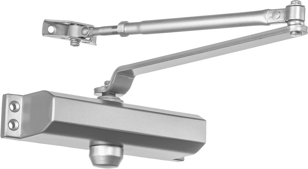 Dynasty 2000 Series Door Closer, Sprayed Aluminum, Spring 2