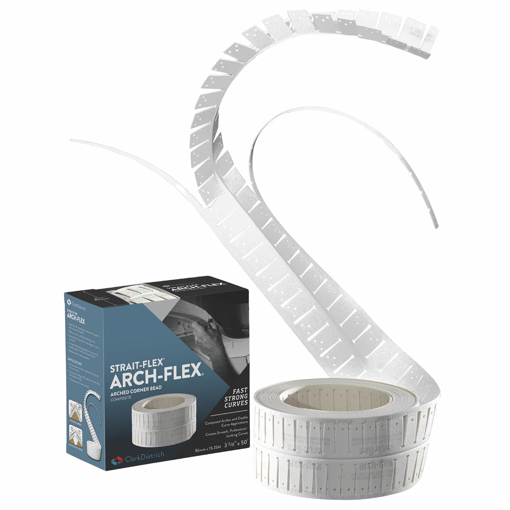 Drywall Tape – Arch-Flex Corner Bead for Drywall Repair – Flexible Composite ...