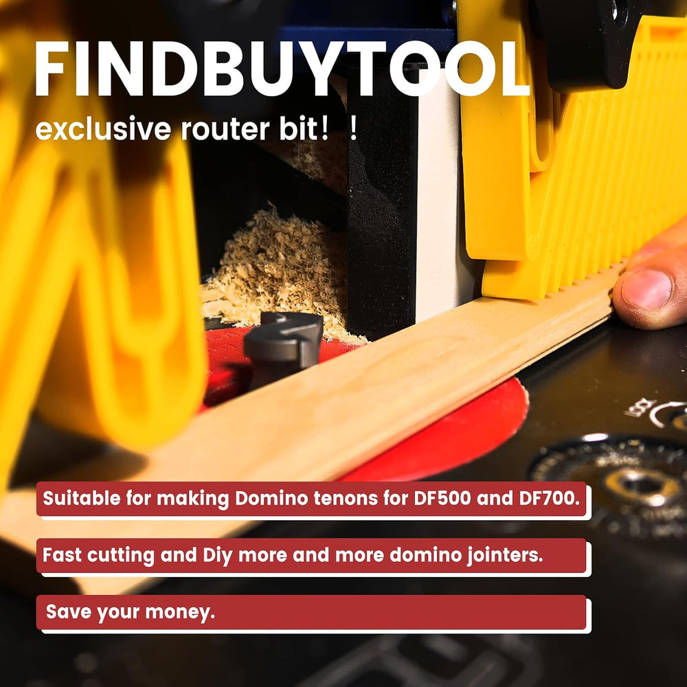FINDBUYTOOL Domino Router Bit for Festool (D14)