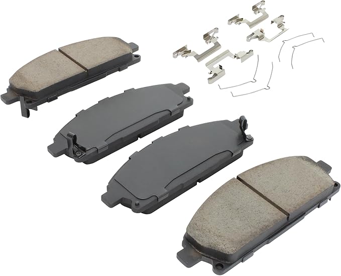 Premium Ceramic Front Brake Pads Compatible