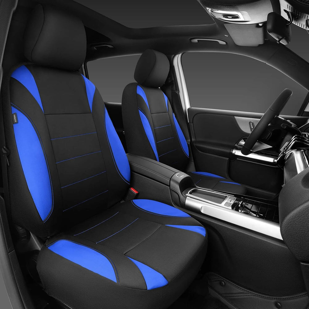 CAR PASS Neoprene Wetsuit Seat Covers, Waterproof Car Seat Covers Front with ...