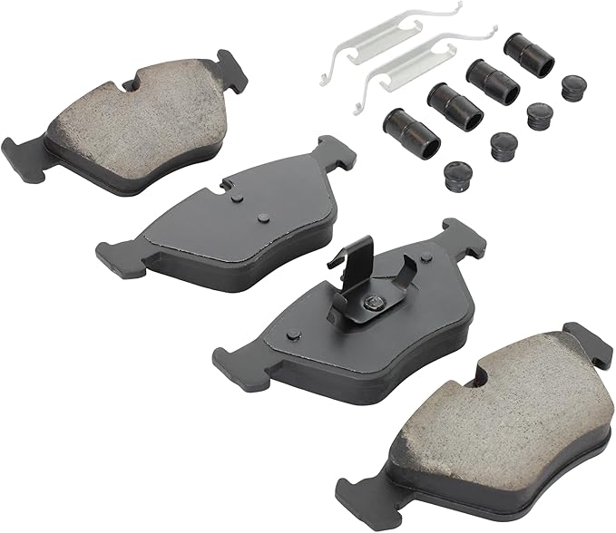 Premium Semi-Metallic Front Brake Pads Compatible