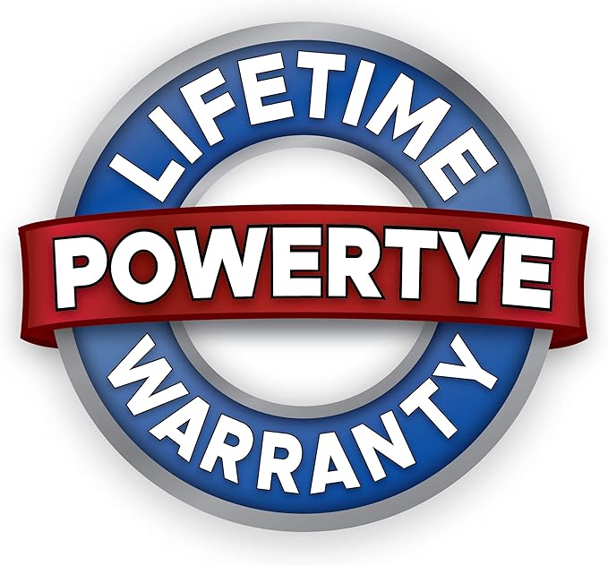 PowerTye 1.5in x 6.5ft Heavy Duty Ratchet Tie-Down Straps