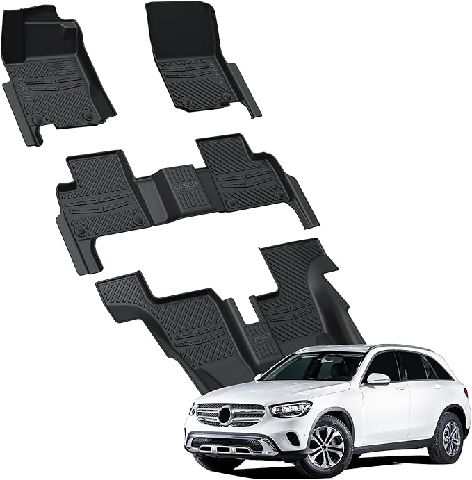 LASFIT Floor Mats Fit for Mercedes Benz GLS 2017-2019 350d / 450/550 / 63 AMG