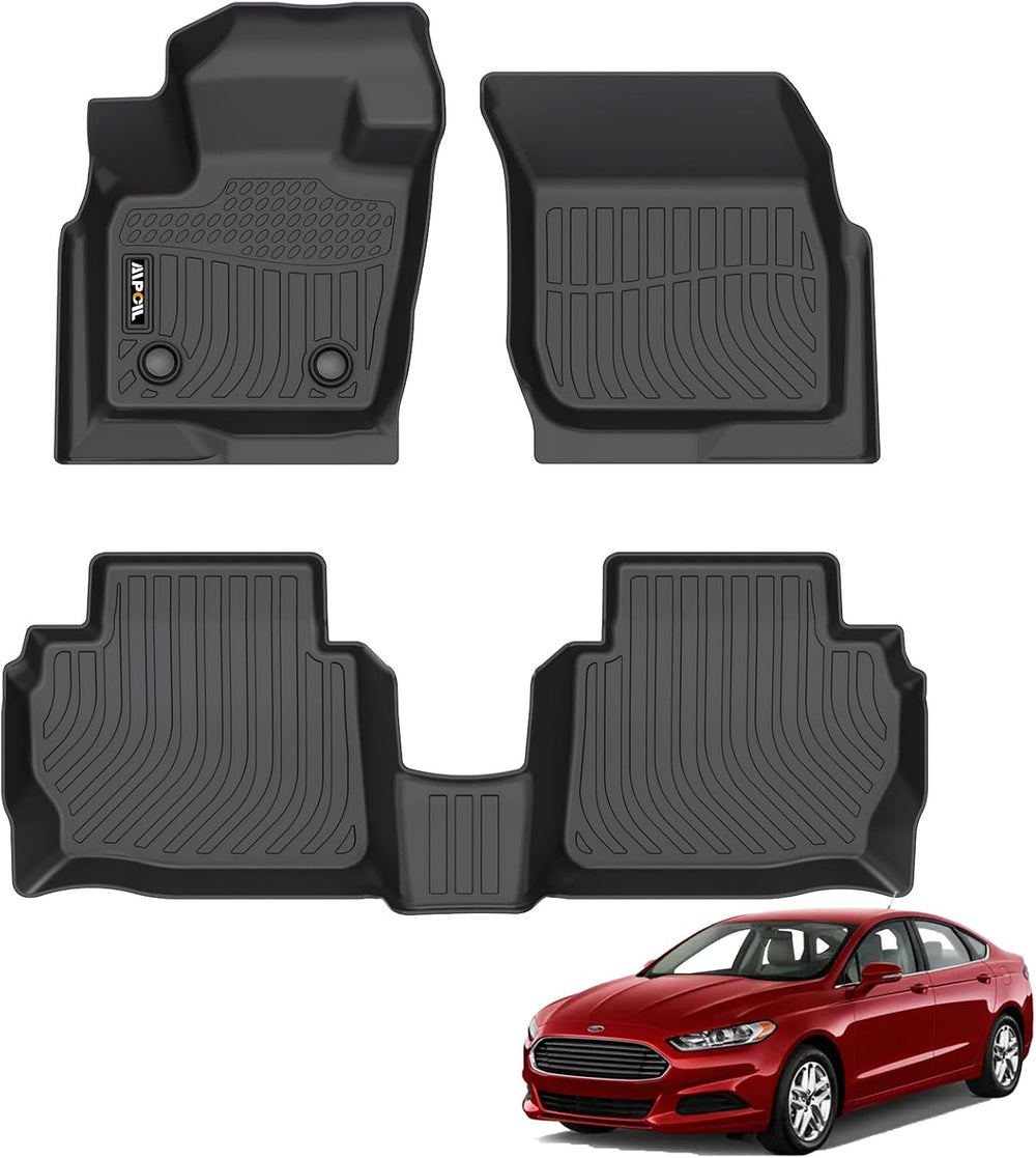 AIPOIL® Floor Mats for 2013-2016 Ford Fusion & Lincoln MKZ | Front & ...