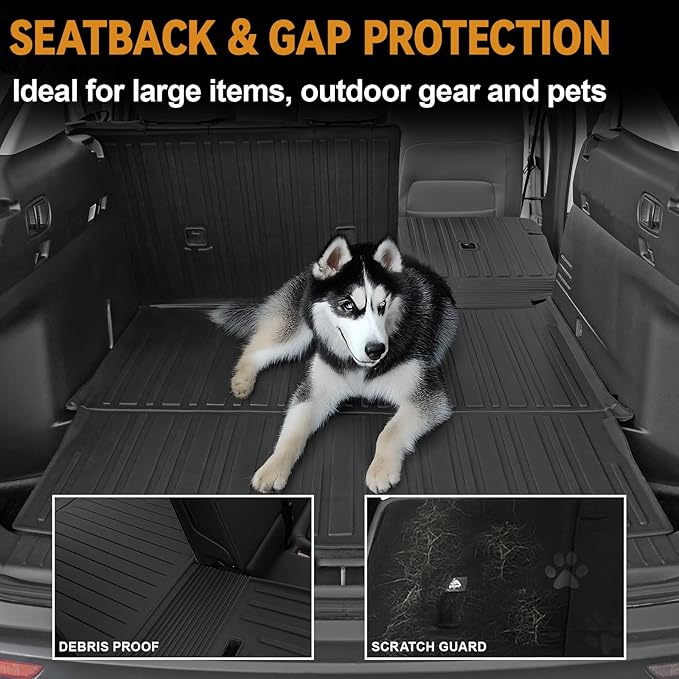 Floor Mats Set for 2023 2024 2025 Mazda CX-50 Gas, Full Coverage All Weather