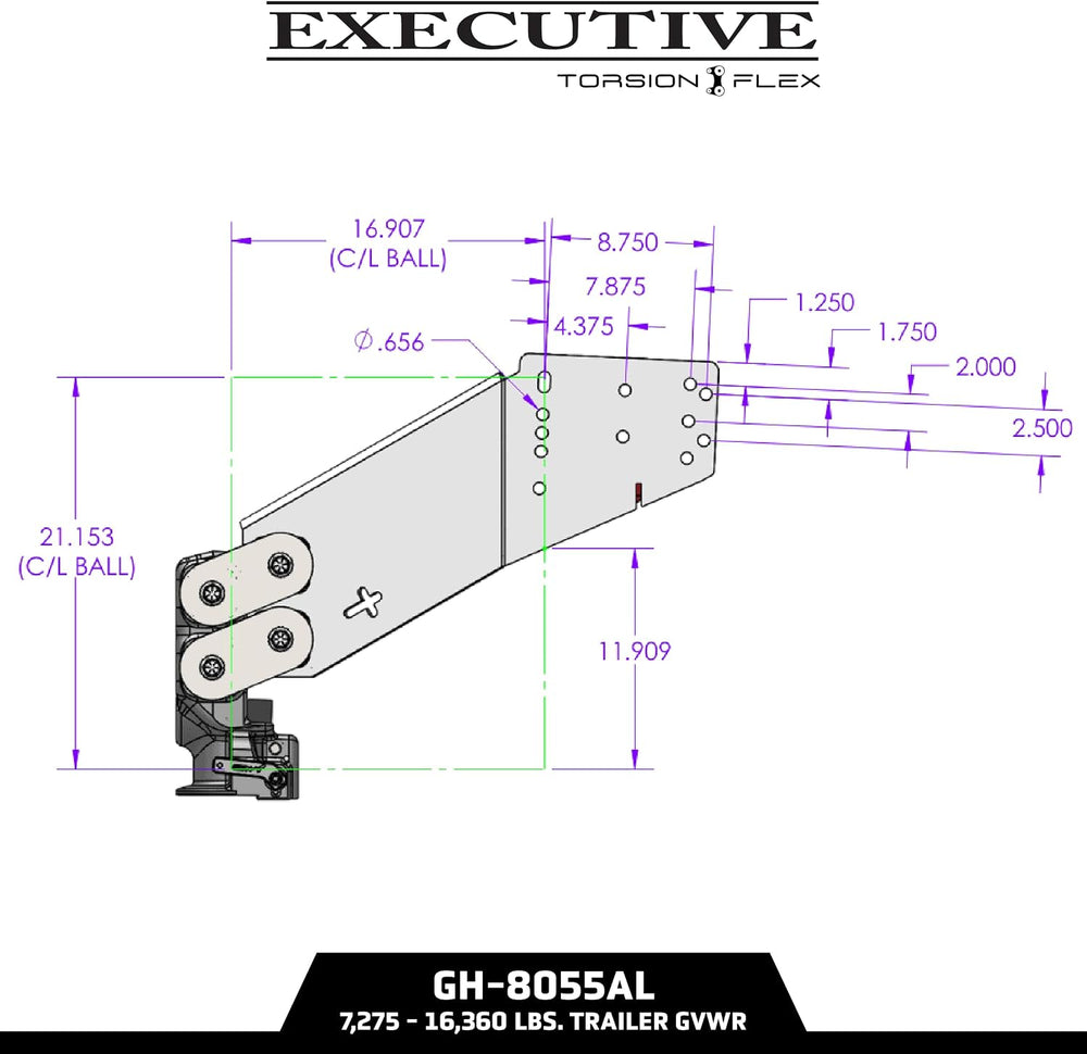 GEN-Y Hitch Fifth Wheel to Gooseneck SnapLatch Coupler - 1,500 LBS - 4,500 LB...