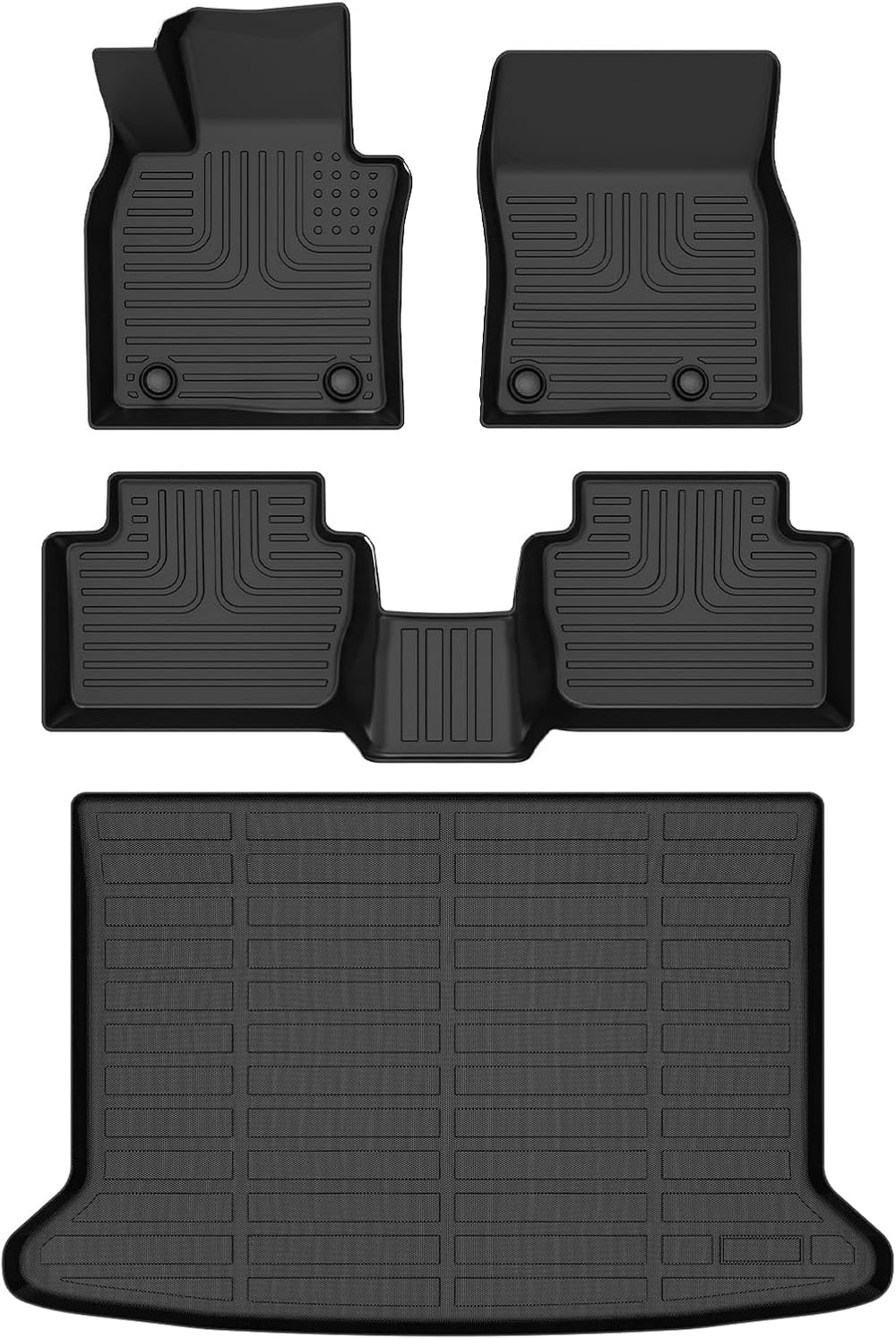 All Weather Floor Mats and Cargo Liners Set Fit