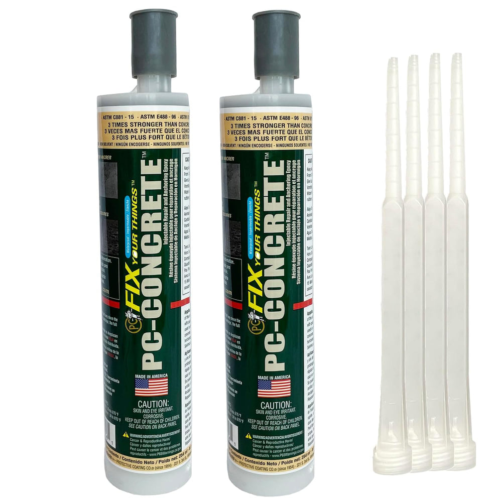 PC Products PC-Concrete Two-Part Epoxy Adhesive Paste for Anchoring and Crack...