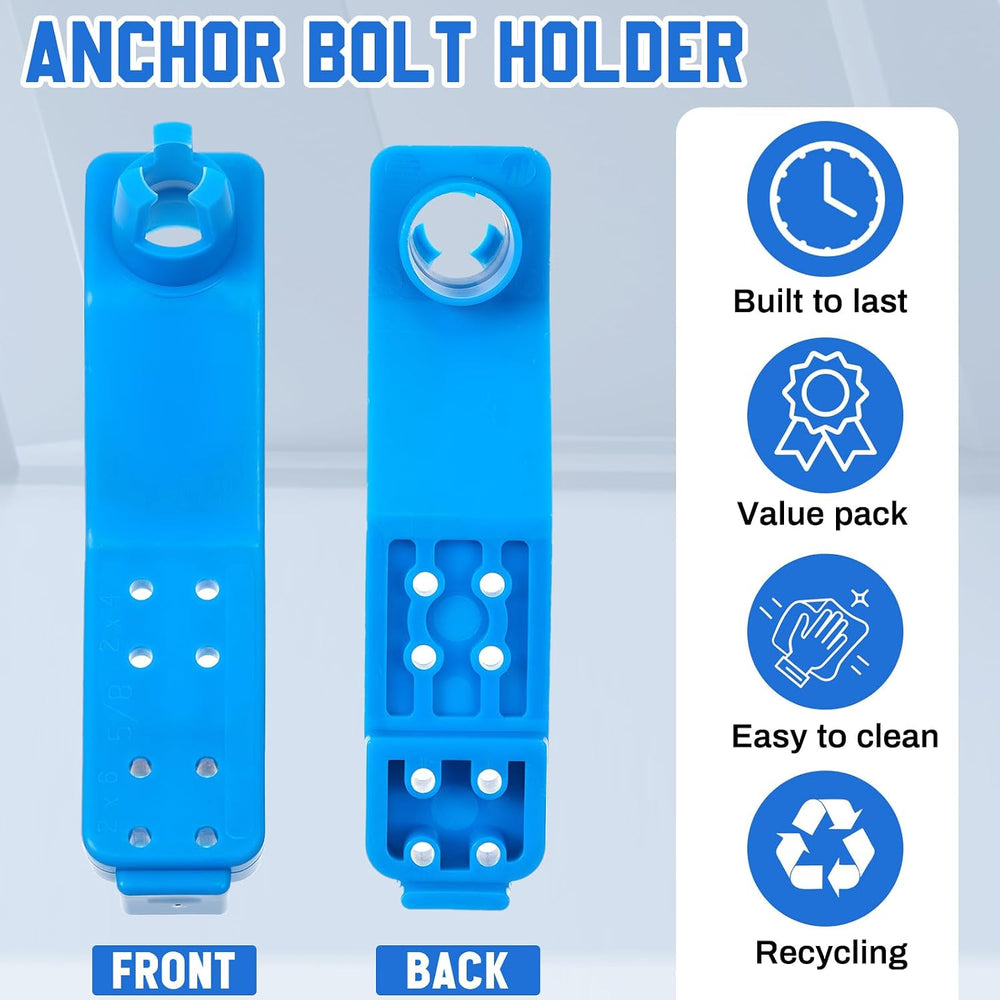 60 Pcs 5/8'' Anchor Bolt Holder Handle Saver, Accurate and Clean Inst...