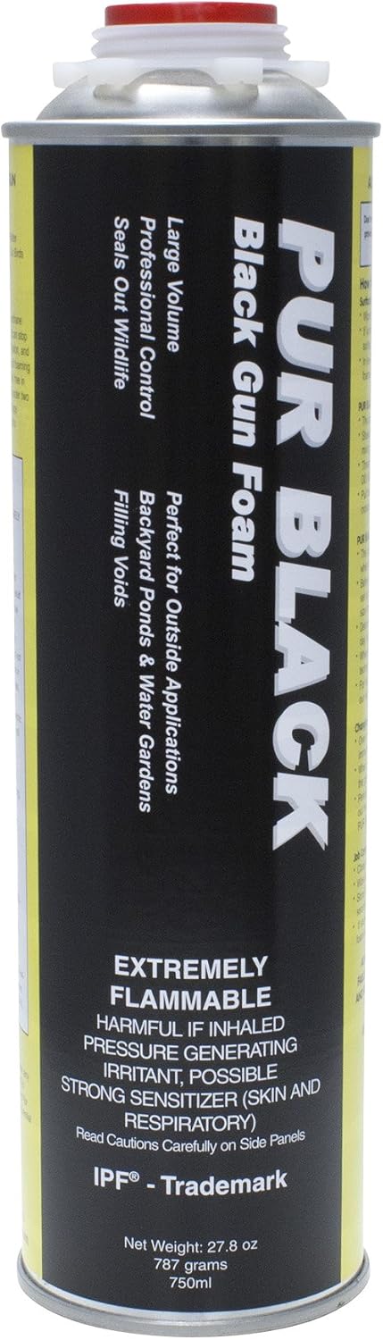 PUR Black Black Gun Foam 2 (25 oz cans)